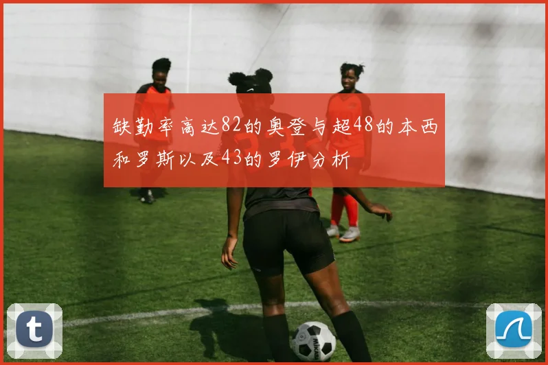 缺勤率高达82的奥登与超48的本西和罗斯以及43的罗伊分析